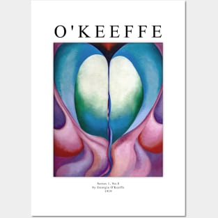 High Resolution Georgia O'Keeffe Painting Series 1 No 8 1919 Posters and Art